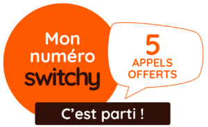Switchy offre 5 appels offerts